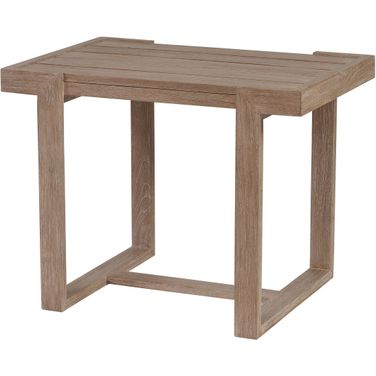 Stillwater Cove Rectangular End Table In Taupe