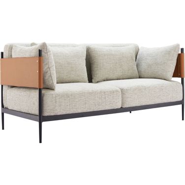 Stirbe Loveseat In Gray