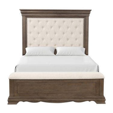 Stirling Full Panel Bed In Gray