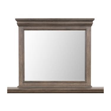 Stirling Mirror In Gray