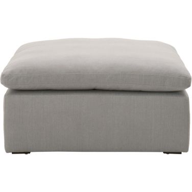 Stitch and Hand Sky Modular Ottoman In Peyton Slate and Espresso