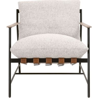 Stitch and Hand Brando Club Chair In Chestnut and Natural