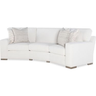 Stocked Charlotte Wedge Sofa In Off White