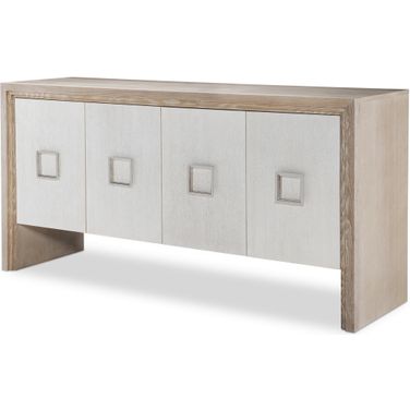 Stocked Wythe Four Door Credenza In Blonde