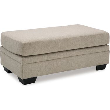 Stonemeade Ottoman In Taupe