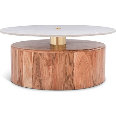 Stonewood Wood Coffee Table In Acacia