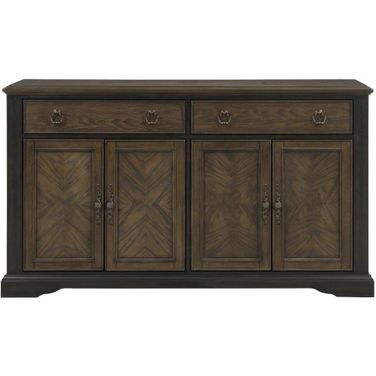 Stonington Brown And Charcoal Brown Server