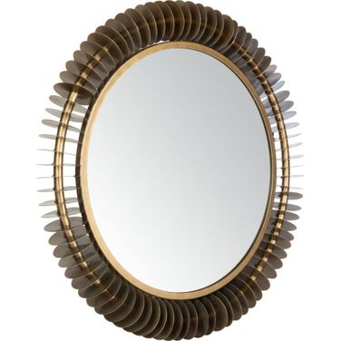 Storm Brass Antique Mirror