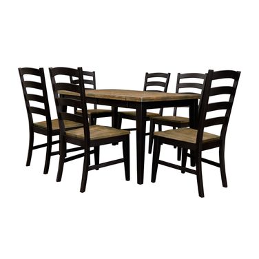 Stormy Ridge Dining Set In Chickory Black