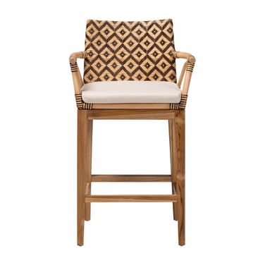 Storsel Counter Stool In Natural Brown