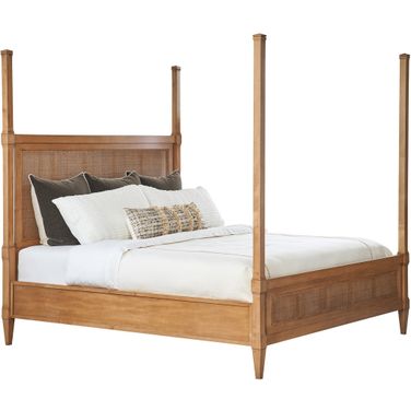 Laguna Strand California King Poster Bed In Table Rock