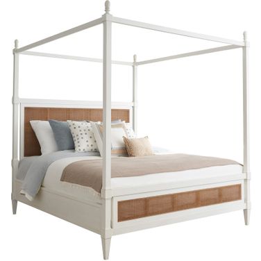 Laguna Strand California King Poster Bed In Tides