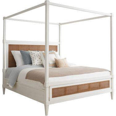 Laguna Strand King Poster Bed In Tides 01-0935-174C