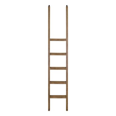 Stratton Traditional Decorative Wooden Ladder In Brown