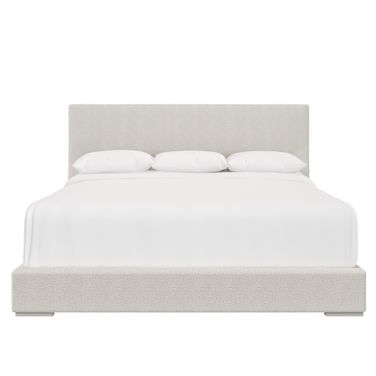 Stratum California King Panel Bed In Cream