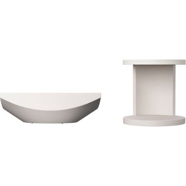 Stratum Occasional Table Set In Fossil