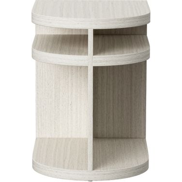 Stratum Side Table with Shelves