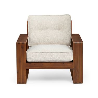 Stretton Lounge Chair In White