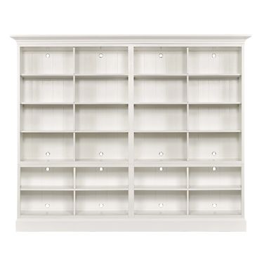 Structures Quad Bookcase In White