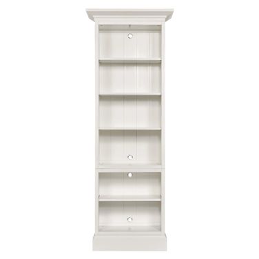 Structures Single Bookcase Cabinet In White