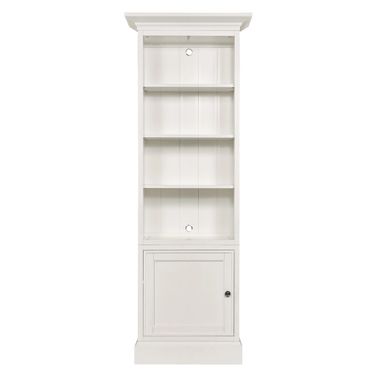 Structures Single Display Bookcase In White
