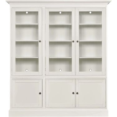 Structures Triple Display Unit In White