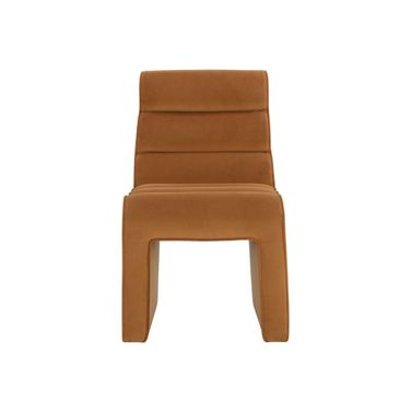 Stuart Dining Chair In Meg Gold