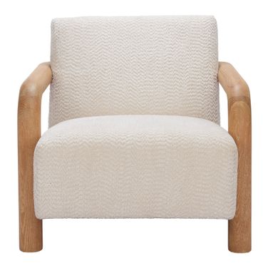 Subliem Accent Chair In Cotton White