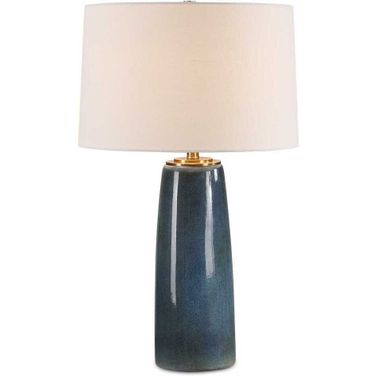 Submerged Table Lamp In Blue