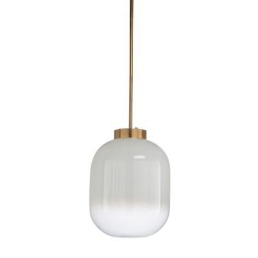 Subway Pendant Brass Large In Gold
