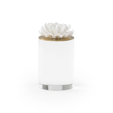 Succulent Sculpture Large In White and Cream