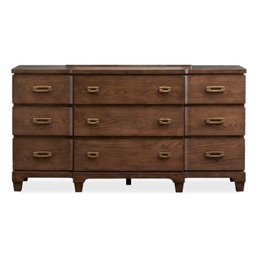 Sugar Mill Drawer Dresser In Spiced Rum