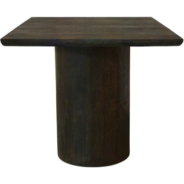 Sullivan 24 Inch Solid Wood Square Top End Table In Dark Brown