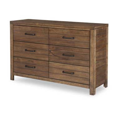 Summer Camp 6 Drawer Dresser In Tree House Brown