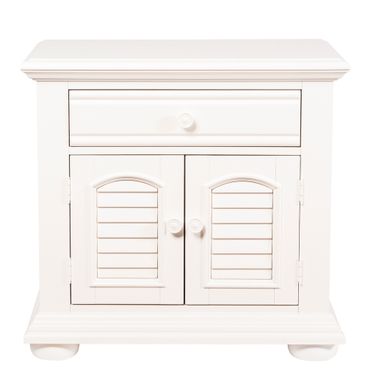 Summer House 1 Drawer Nightstand In Oyster White
