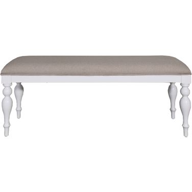Summer House Bench In Oyster White