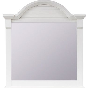 Summer House Mirror In Oyster White