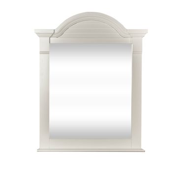 Summer House Small Mirror In Oyster White