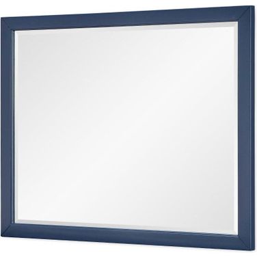 Summerland Inkwell Blue Finish Mirror