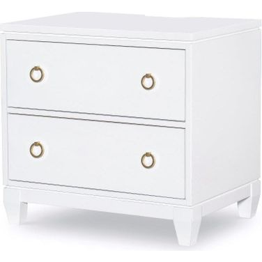 Summerland Pure White Nightstand