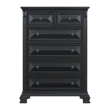 Sumner 6-Drawer Chest In Black