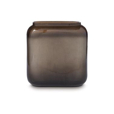 Sumner Medium Vase In Gray and Gold