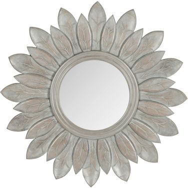 Sun King Mirror in Grey