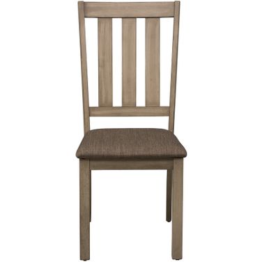 Sun Valley Sandstone Slat Back Side Chair set of 2