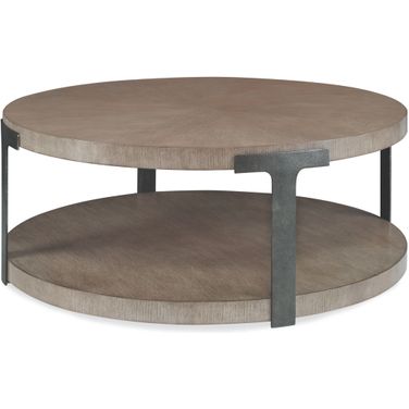 Sunburst Cocktail Table In Timber Grey