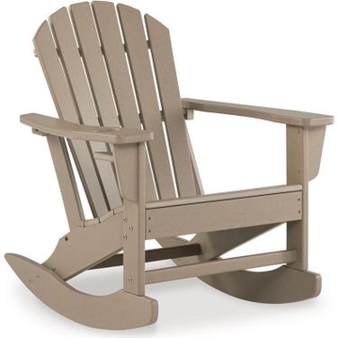 Sundown Treasure Outdoor Rocking Chair In Driftwood