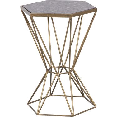Sundries Goldie Drink Table In Matte Black