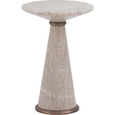 Sundries Rivers Drink Table In Bronze and Warm Grey