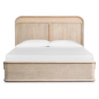 Sunset Cove California King Panel Bed In Sanibel Brown