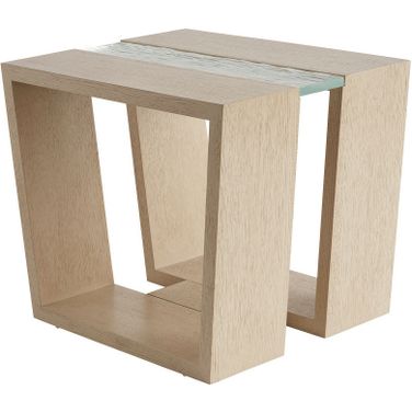 Sunset Key Fischer Rectangular Lamp Table In Sand Drift
